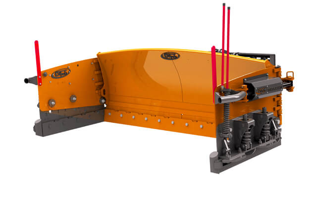 shoule snow plow arctic blaster s hydraulic industrial
