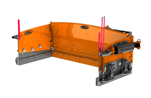 shoule snow plow arctic blaster s+ hydraulic industrial