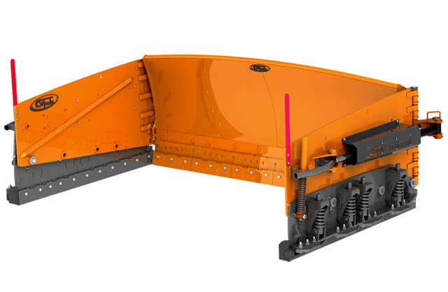 shoule snow plow arctic blaster m hydraulic industrial
