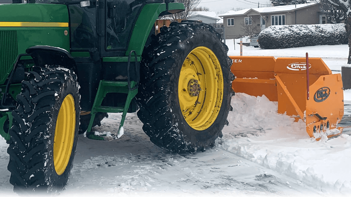 snow plow snow blaster agricultural