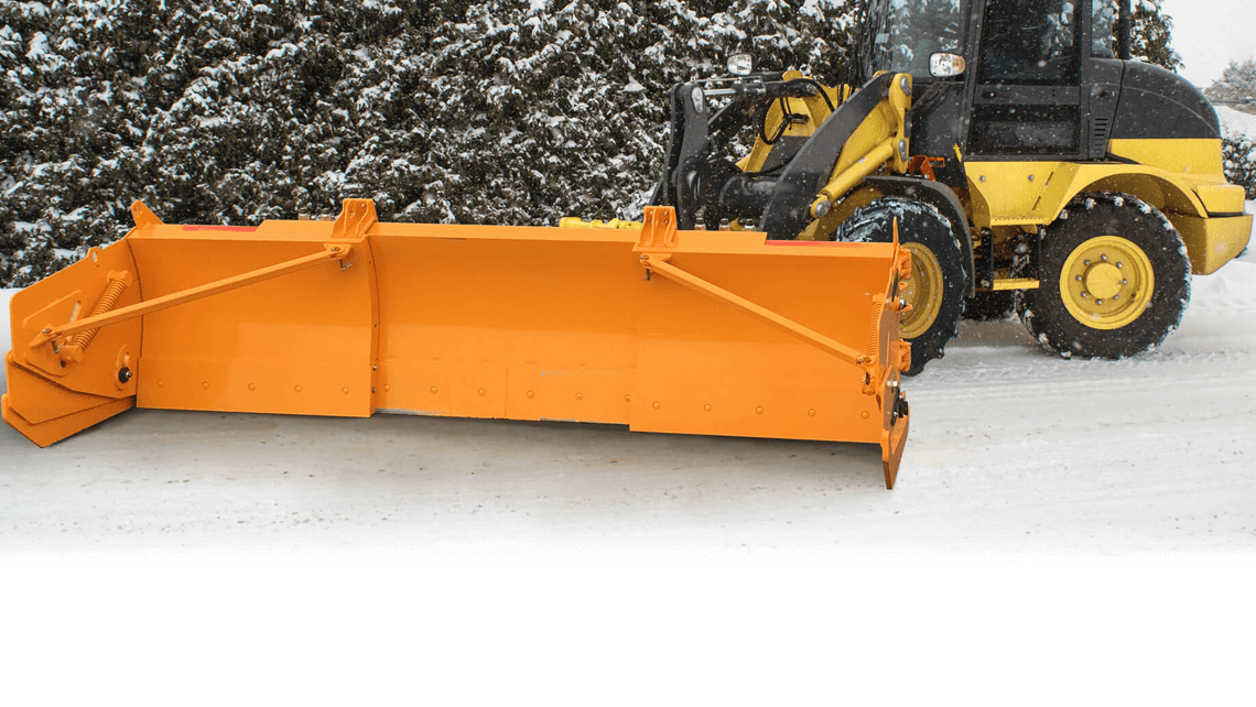 snow plow winter blaster industrial